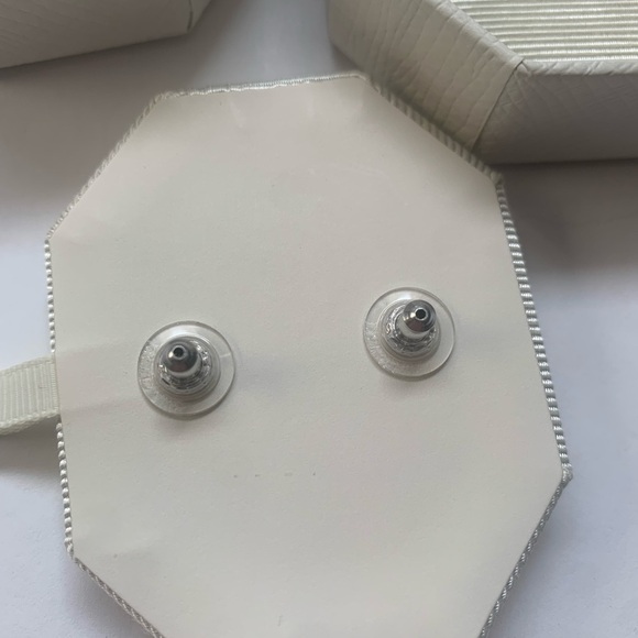 New Swarovski Stella Blue Star Studded Earrings - Picture 12 of 12